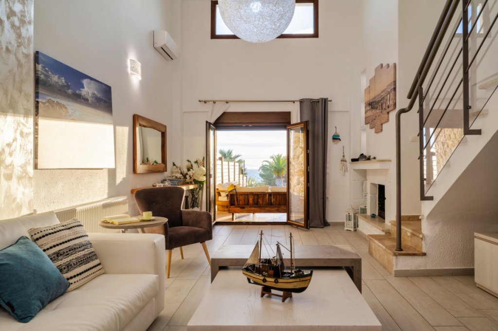Elegant Stone Villa with Private Pool and Sea Views