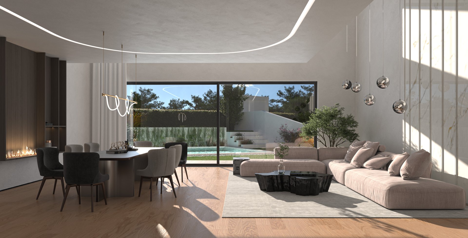 Modern Garden Loft with Private Pool — 1