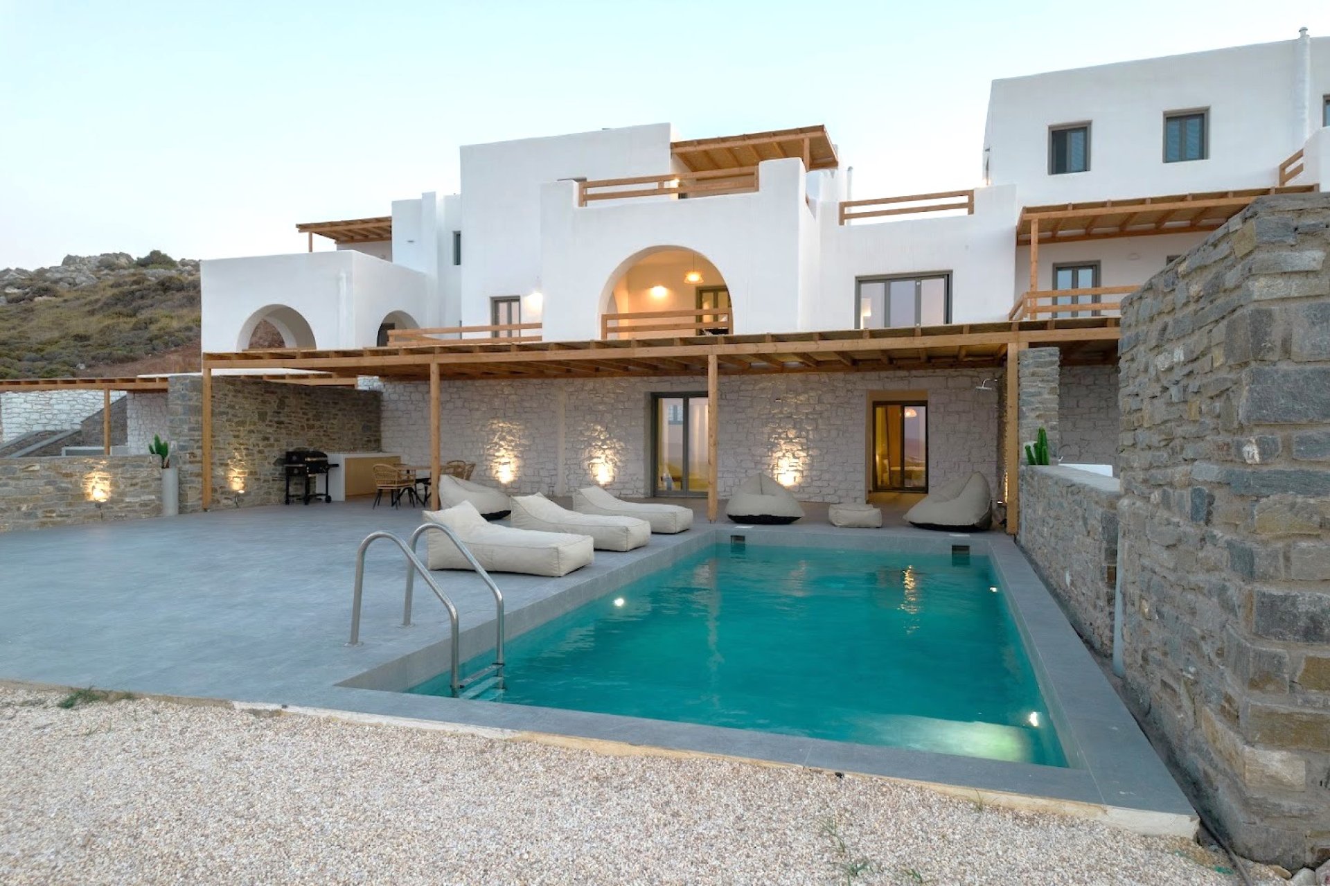 A Luxury Villa Overlooking the Aegean in Paros — 2