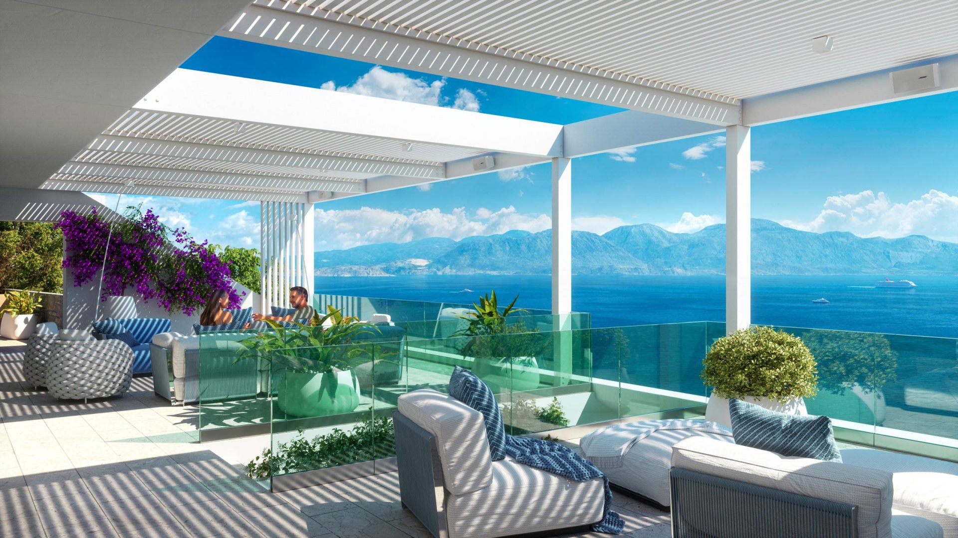 Amarin Villa – Timeless Coastal Elegance in Elounda Hills — 1