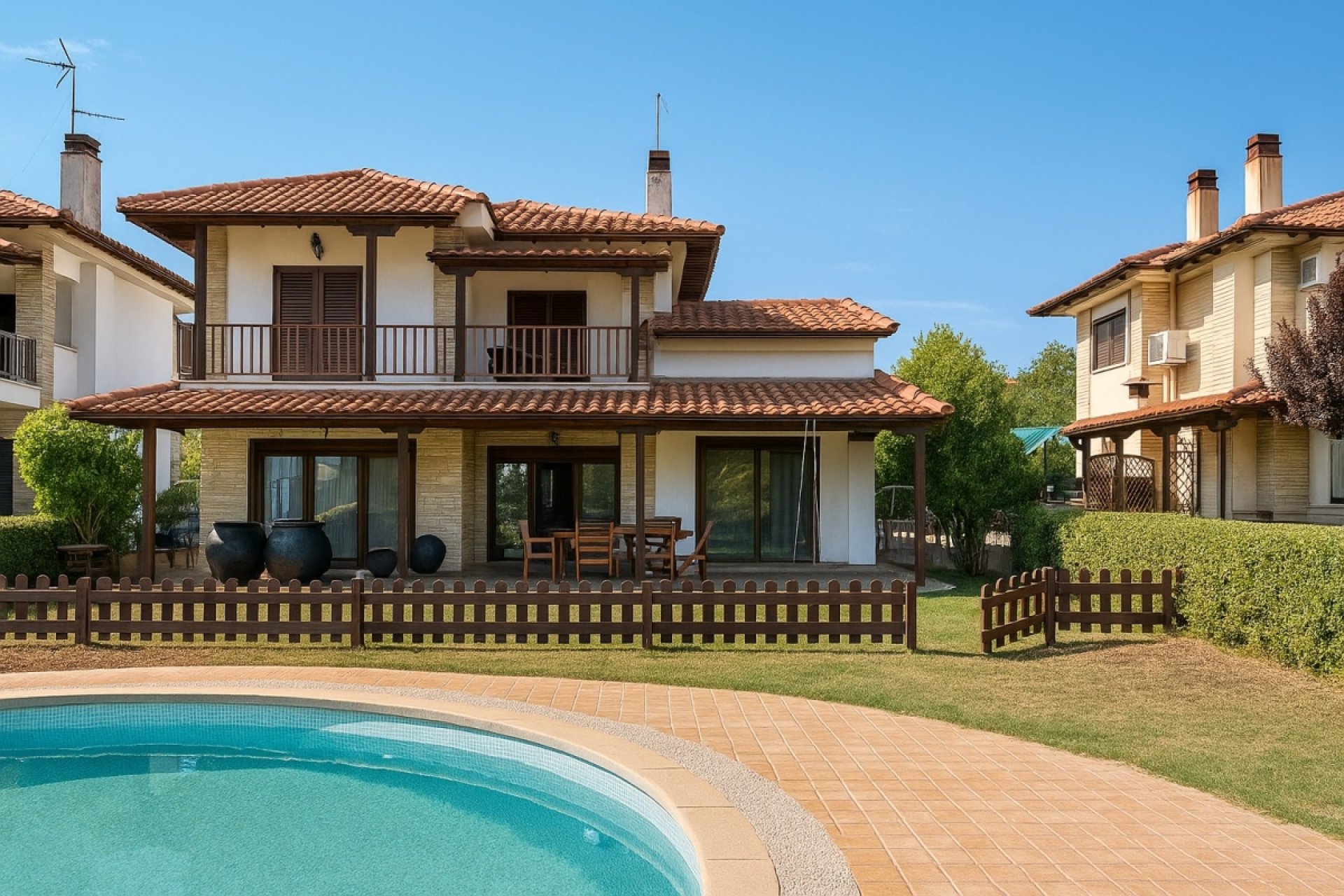 Villa Kallithea Vista – A Fully Furnished Seaside Home with a Private Studio — 1
