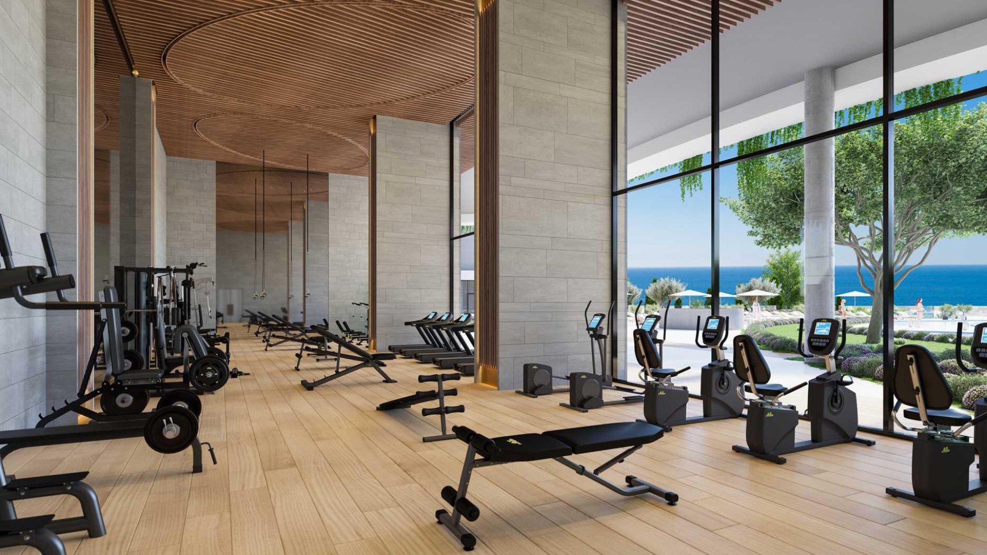 An Exceptional 3-Bedroom Sky Residence with Panoramic Sea Views — 5