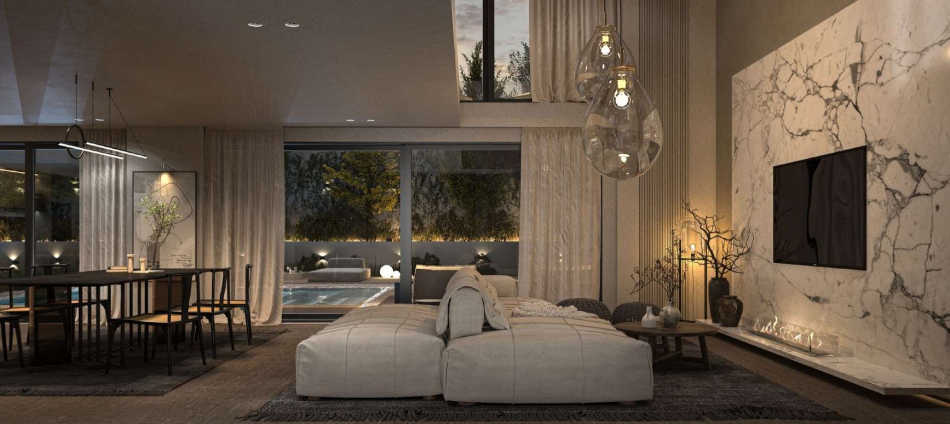 Elegant Duplex with Panoramic Views and Modern Comforts — 4
