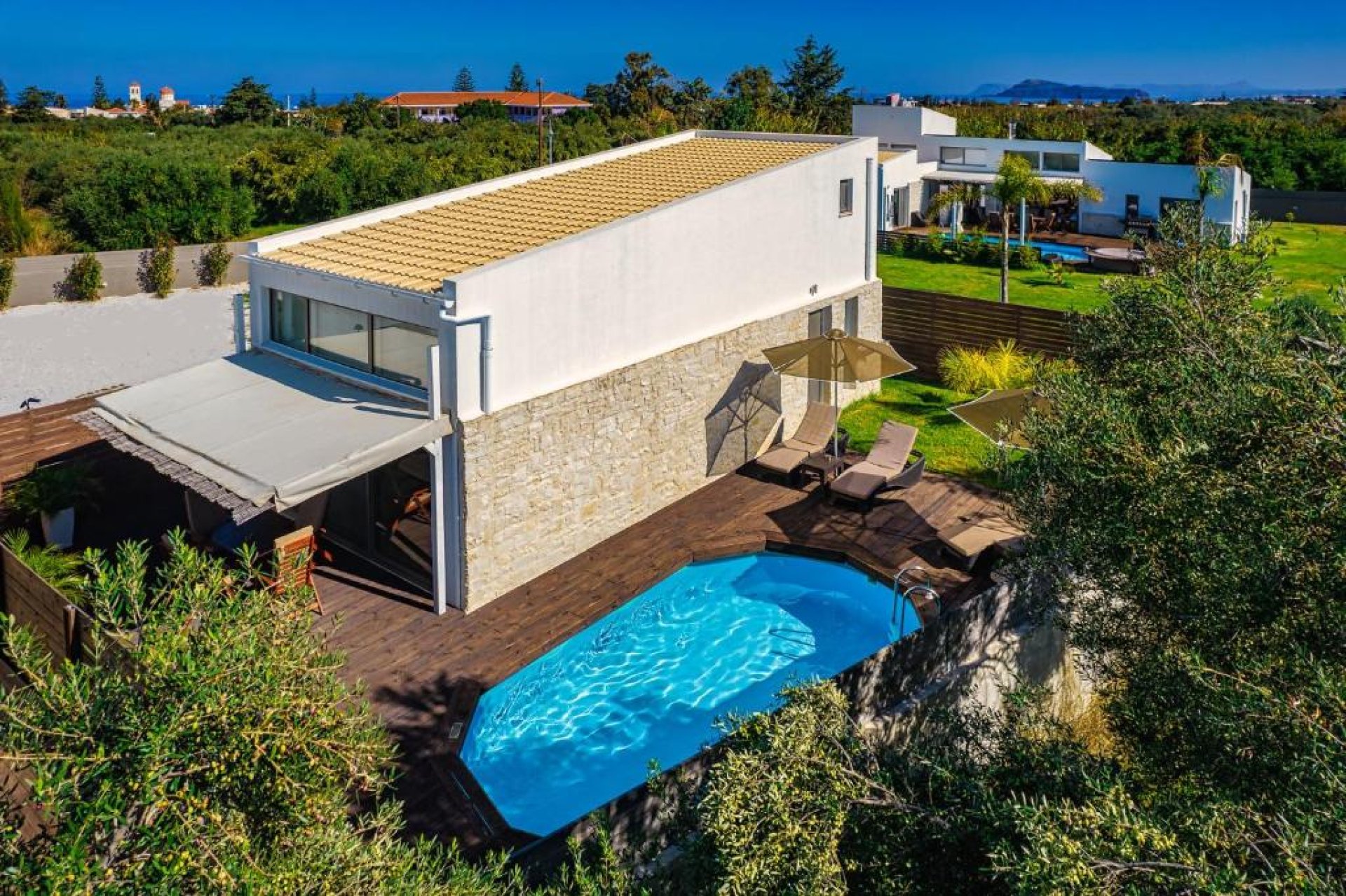 Investment Opportunity - Modern Villa Complex with Private Pools – Maleme, Chania — 1