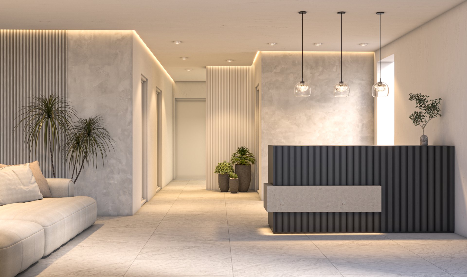 Modern Urban 2 Bedroom 2 Bathroom Residence — 1