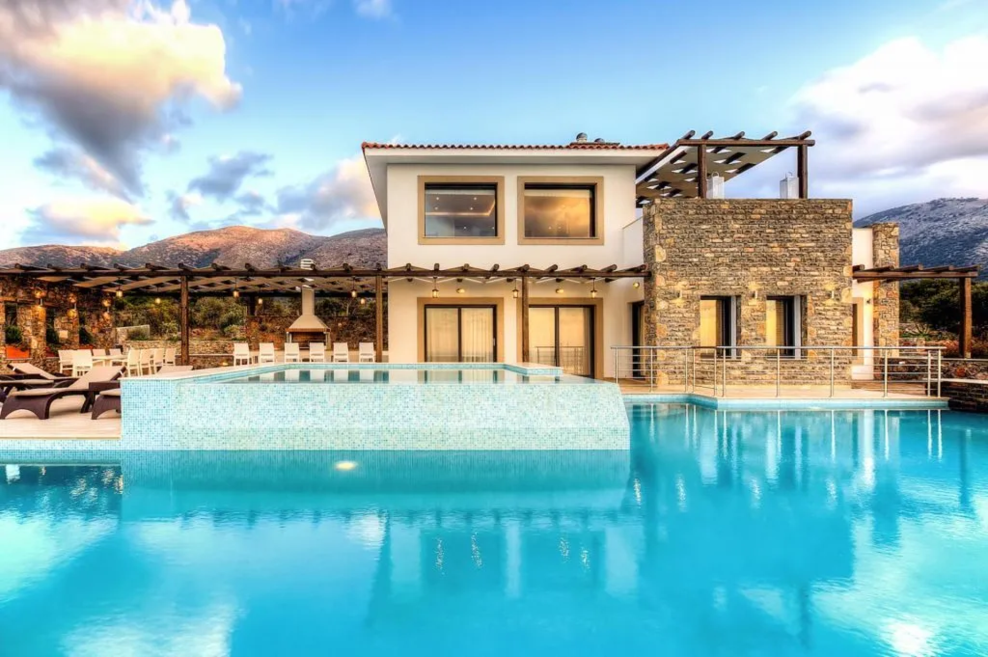 Award-Winning 6-Bedroom Hilltop Villa with Infinity Pool – Malia & Sisi, Crete — 2