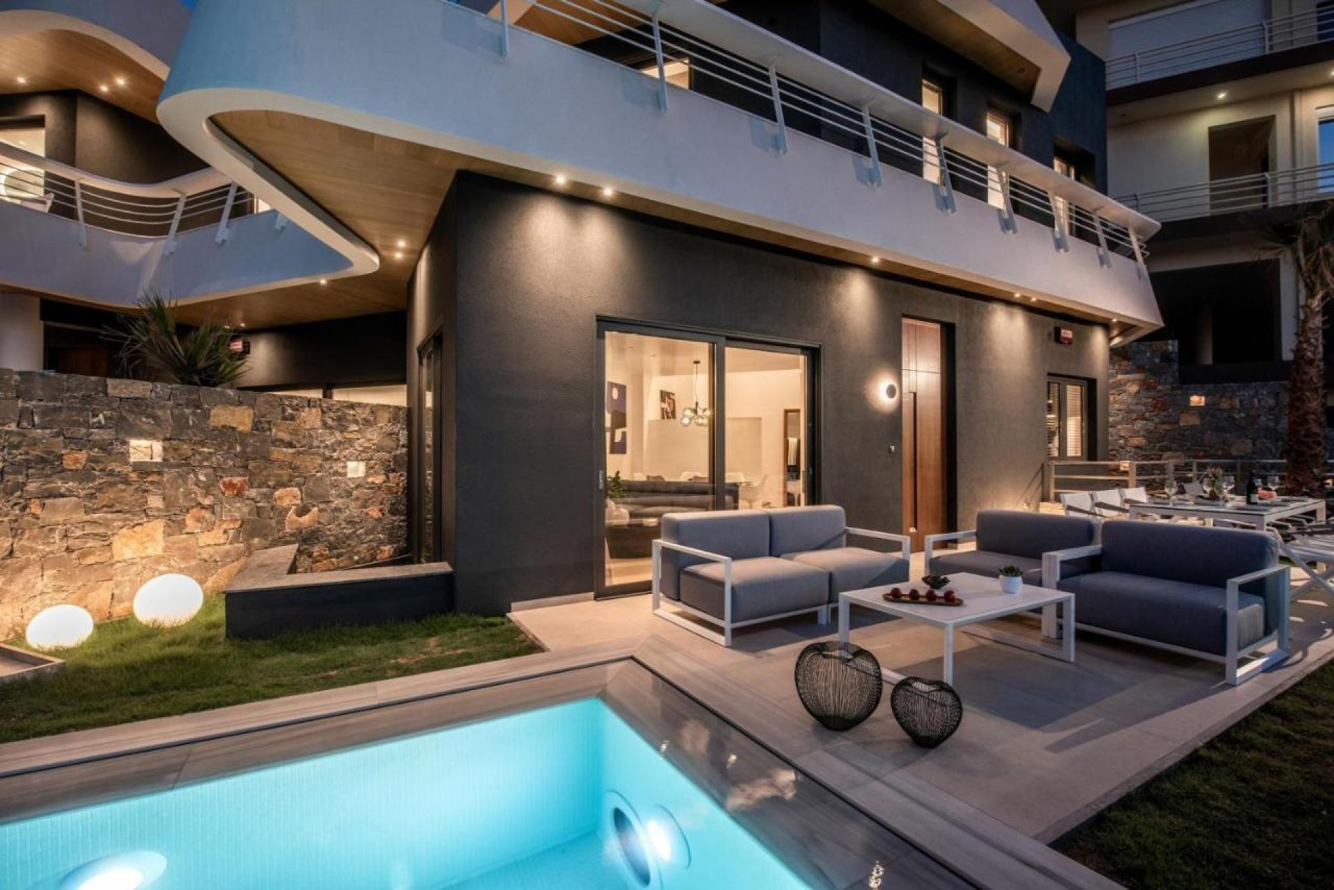 Maelia – Exclusive Beachfront Complex of Five Luxury Villas in Heraklion, Crete — 3