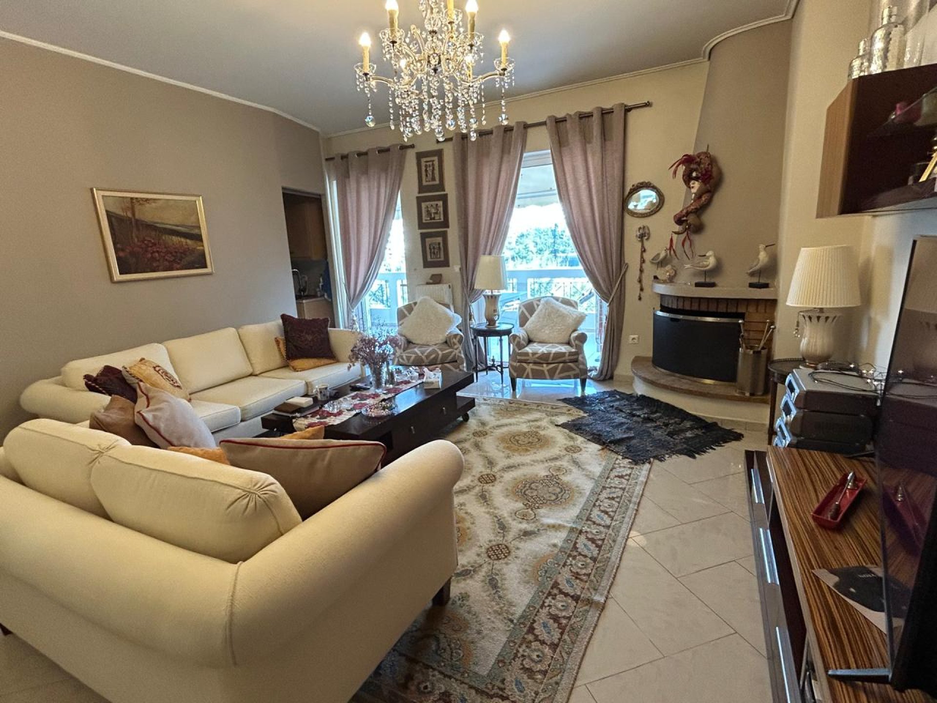 Bright 3-Bedroom Penthouse | 75m from Metro of Alimos — 2
