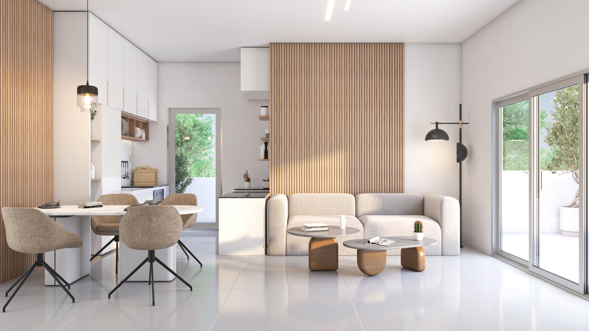 Spacious 2-Bedroom Apartment with Large Balconies in a Modern Complex — 3