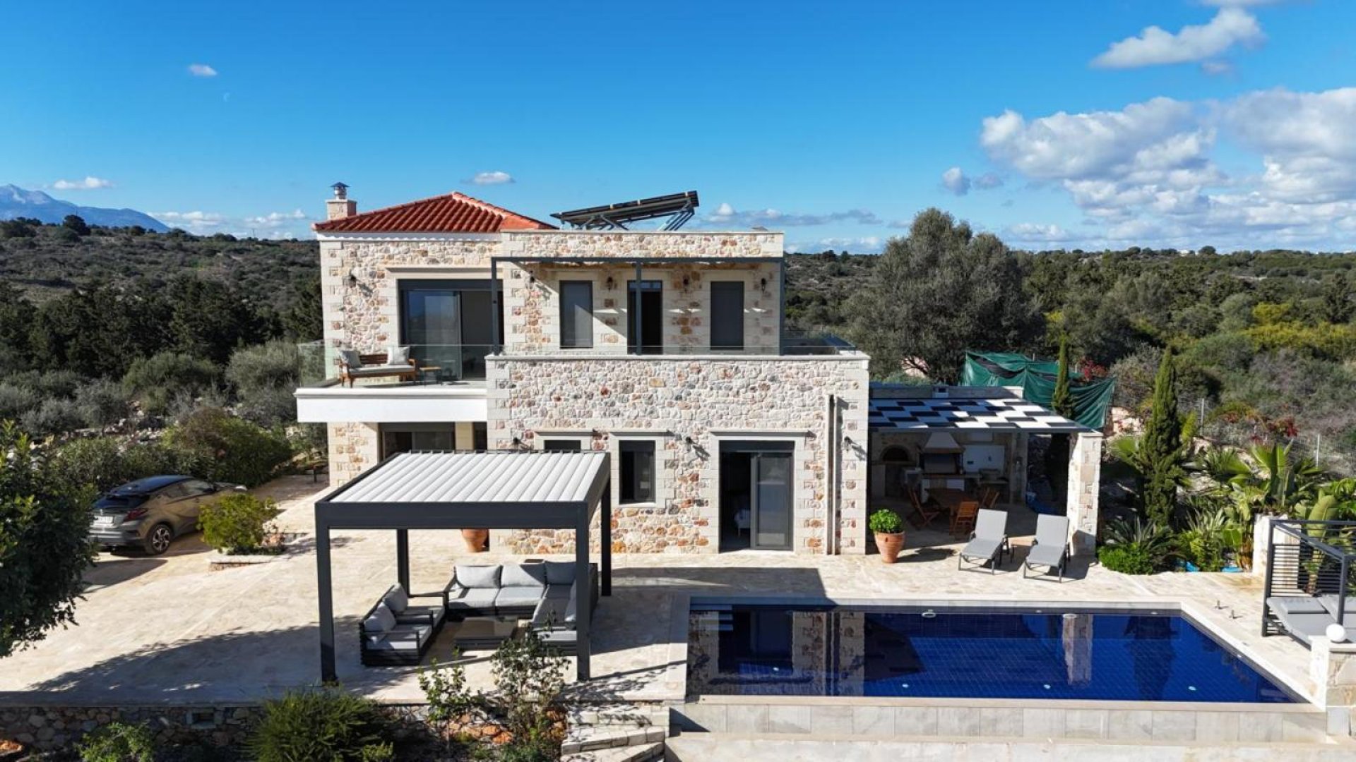 A Peaceful Stone Retreat With Sweeping Sea and Mountain Views — 1