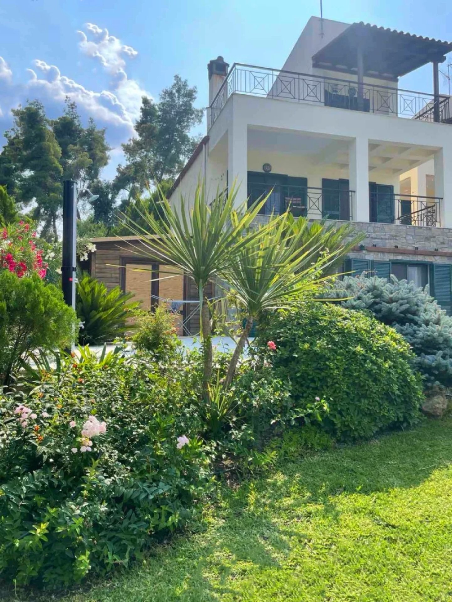 Villa Kryopigi Pines – A Cozy 3-Level Home Surrounded by Forest & Sea — 1
