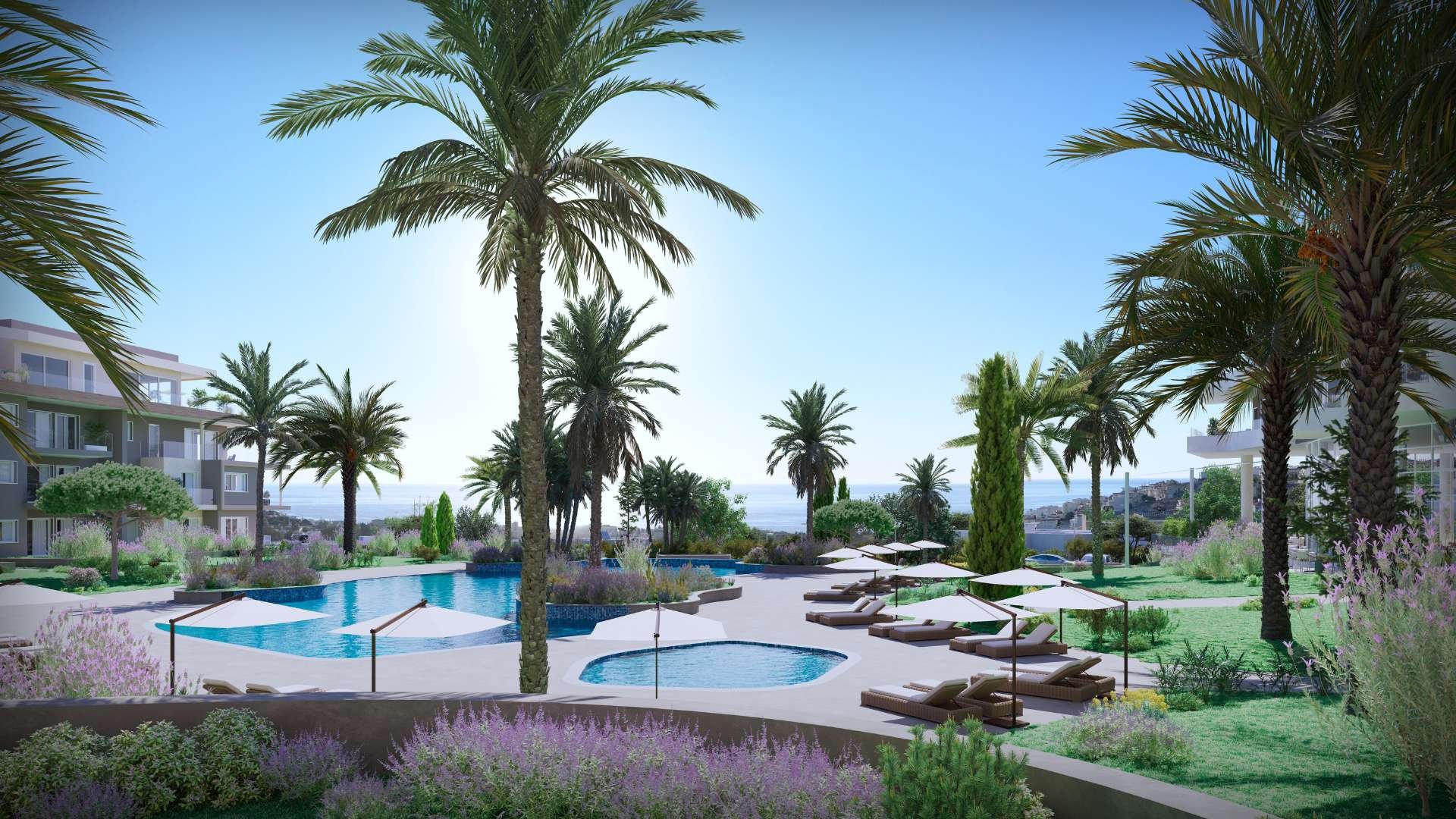 A 5th Floor 2-Bedroom Residence with Expansive Verandas and Amazing Seaview — 6