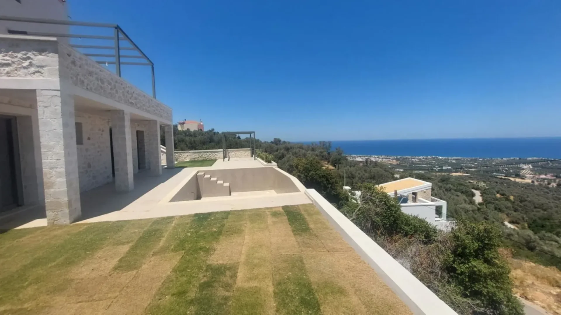 Newly Built Villa with Sea View & Infinity Pool – Dilofos, Maroulas, Rethymno — 1