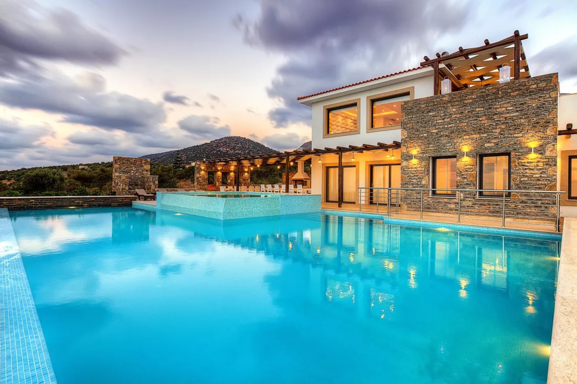 Award-Winning 6-Bedroom Hilltop Villa with Infinity Pool – Malia & Sisi, Crete — 5