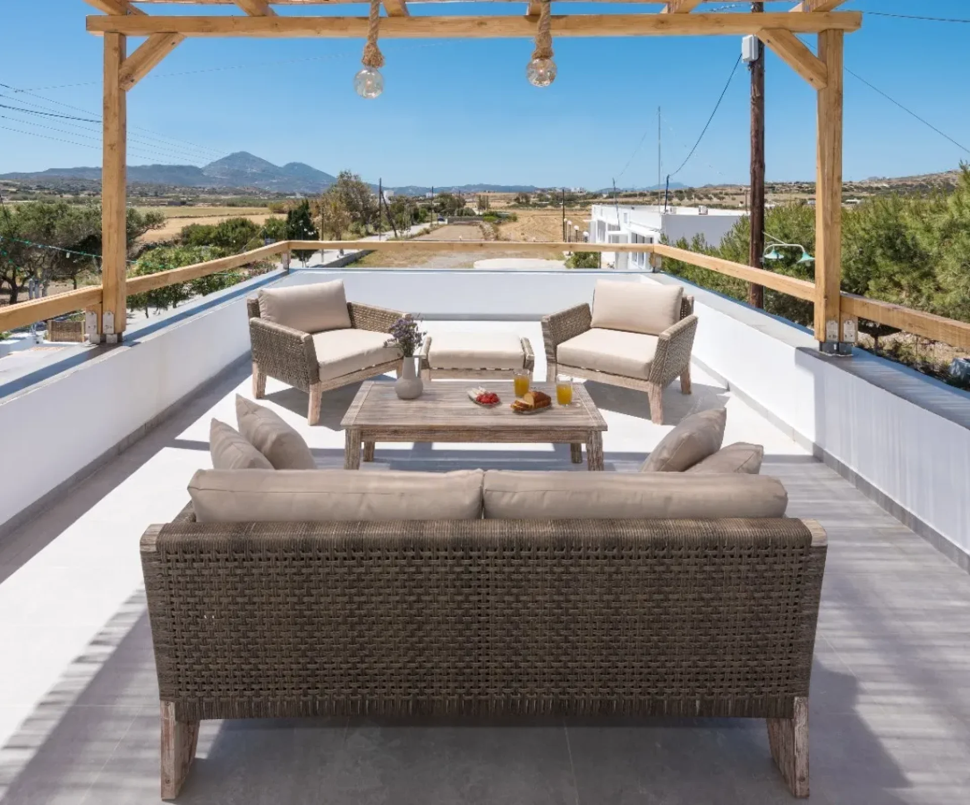 Newly Built Modern Cycladic Maisonette with Sea Views in Zephyria, Milos — 5