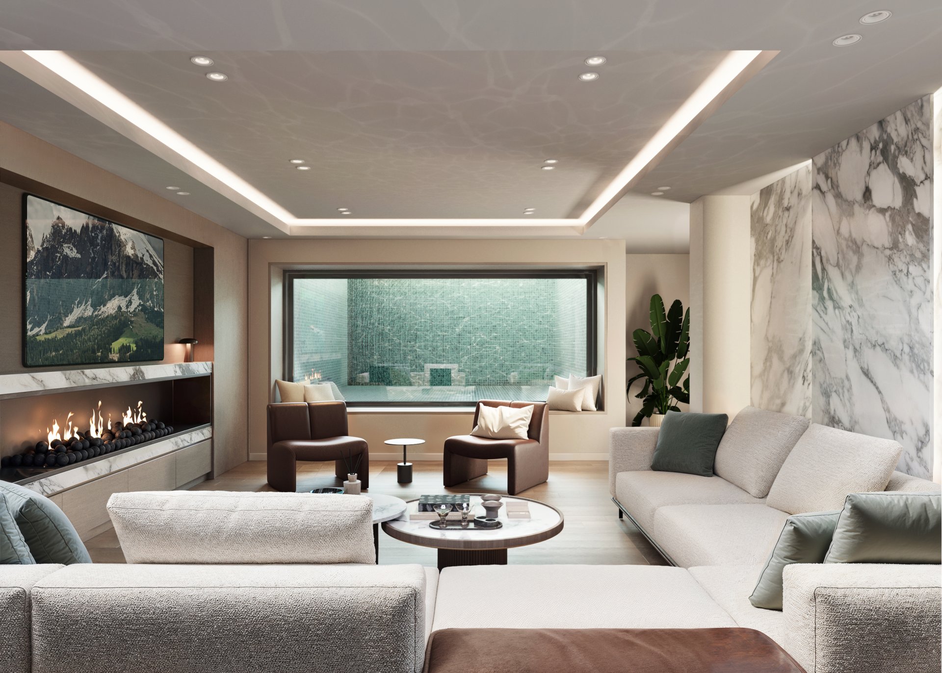 Your Own Private Oasis - A 3 Bedroom Duplex with a Private Pool — 1