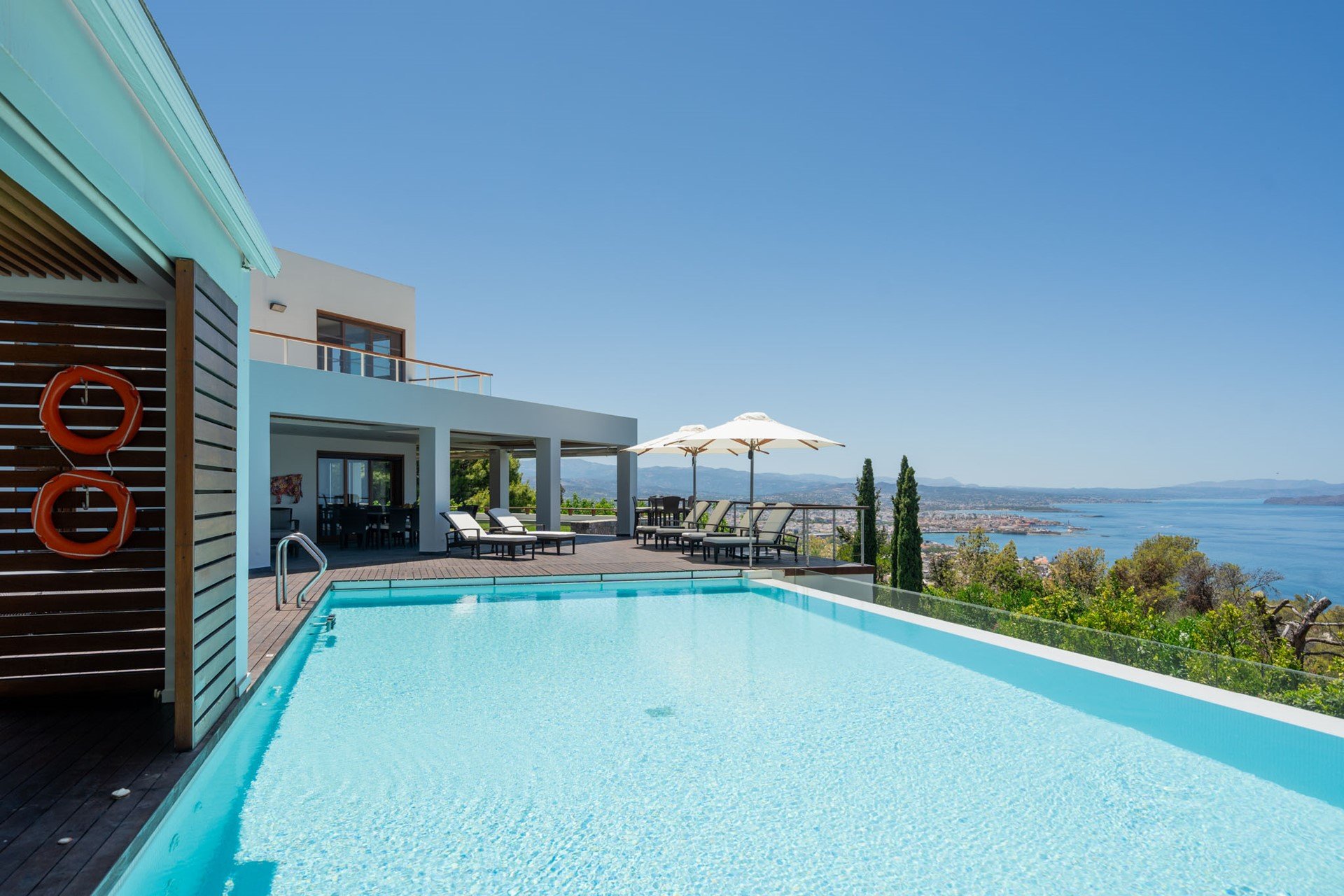 One of a Kind Luxury Villa with Panoramic Views in Chania, Crete — 1