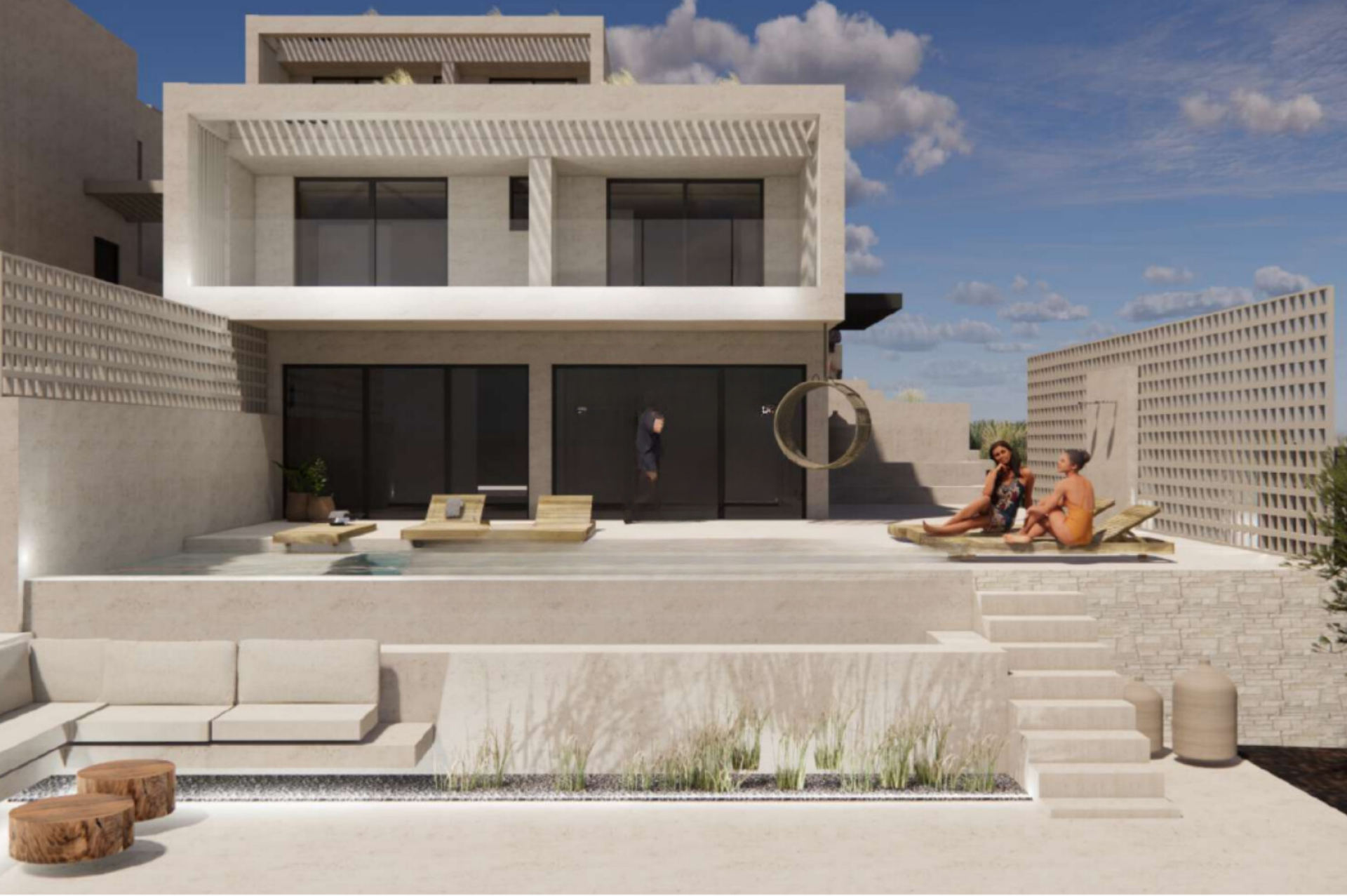 Luxury  3 Bedroom Villa with Panoramic Sea & Mountain Views — 1