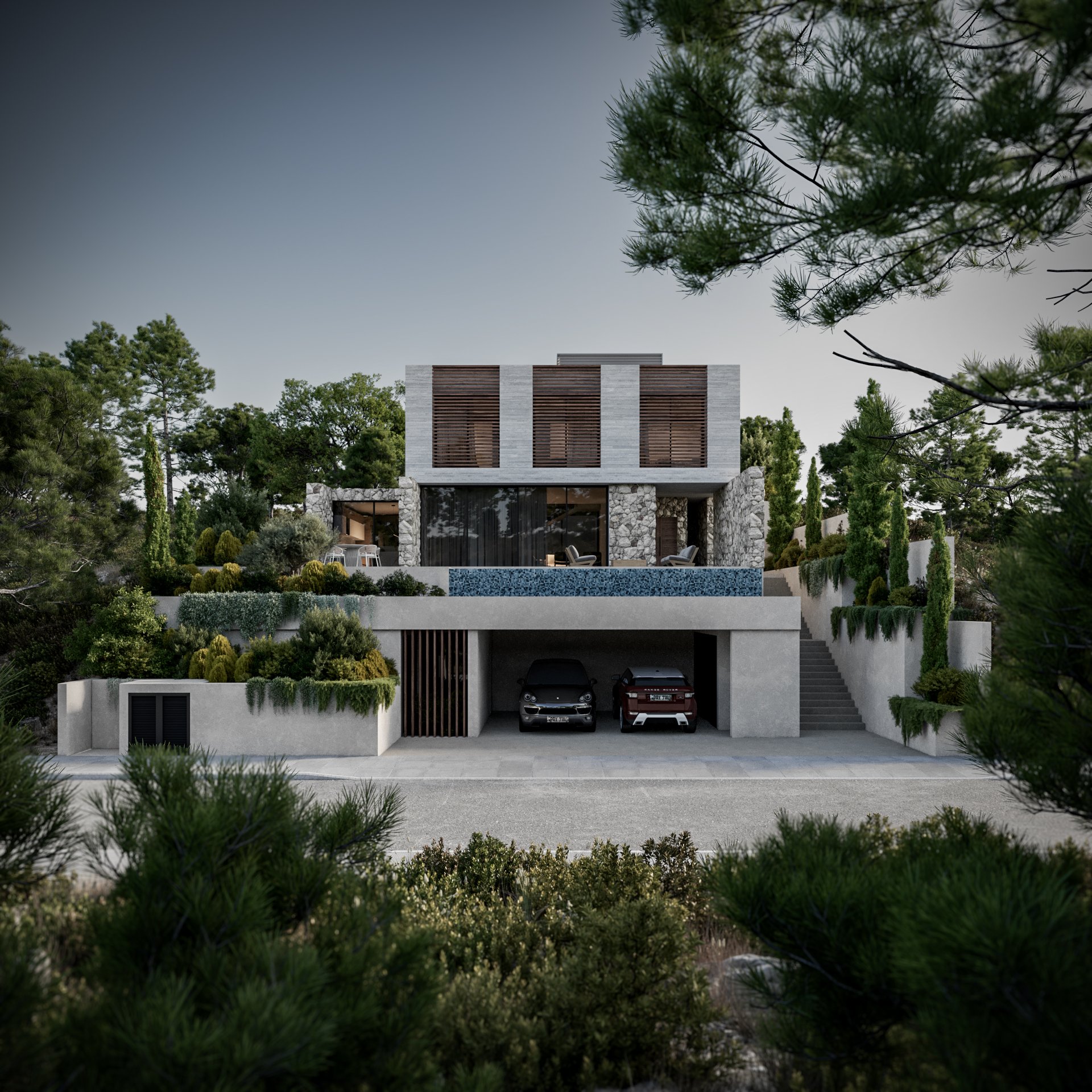 A Smart Luxury Hilltop Villa with Panoramic Views and Contemporary Design — 4