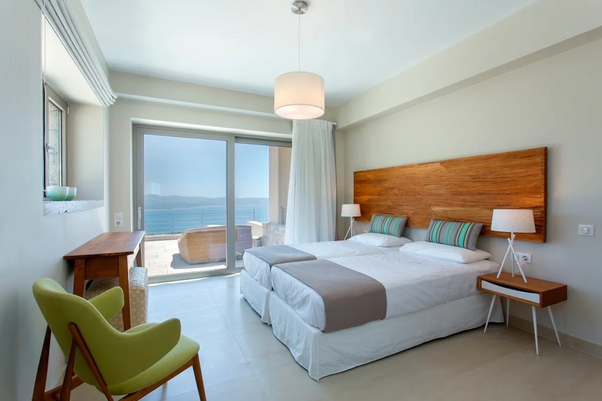 Luxury Sea View Villa with Infinity Pool & Private Plot – Agia Galini, South Crete — 3