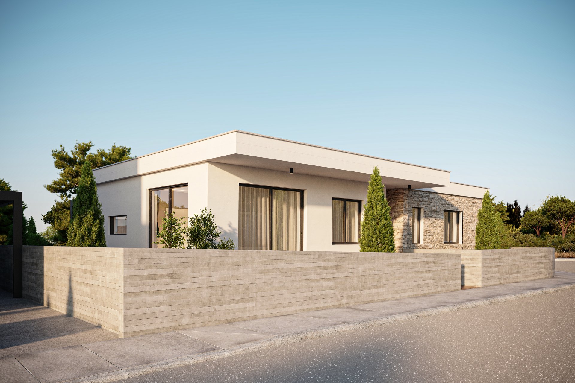 A Bright And Elegant Modern 3-Bedroom Bungalow — 1
