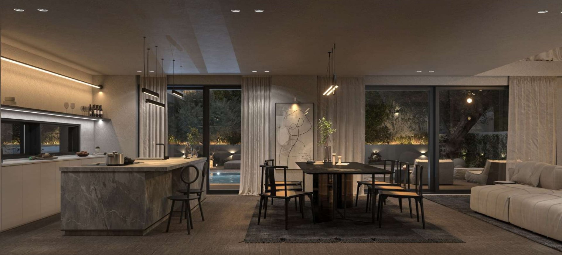 Elegant Duplex with Panoramic Views and Modern Comforts — 5