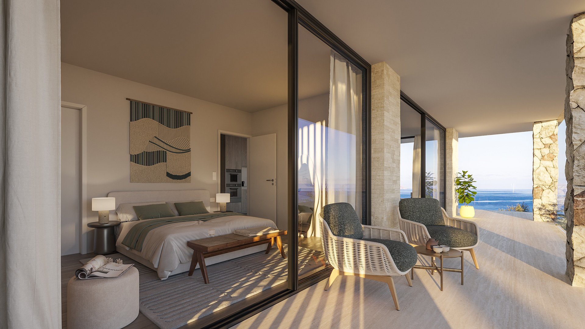 Duplex Apartment Private Garden Living - Just 190 Steps from the Sea — 1