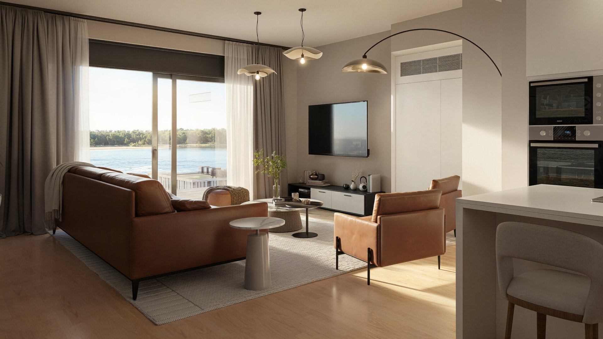 Elegant Duplex Living with Panoramic Views — 3