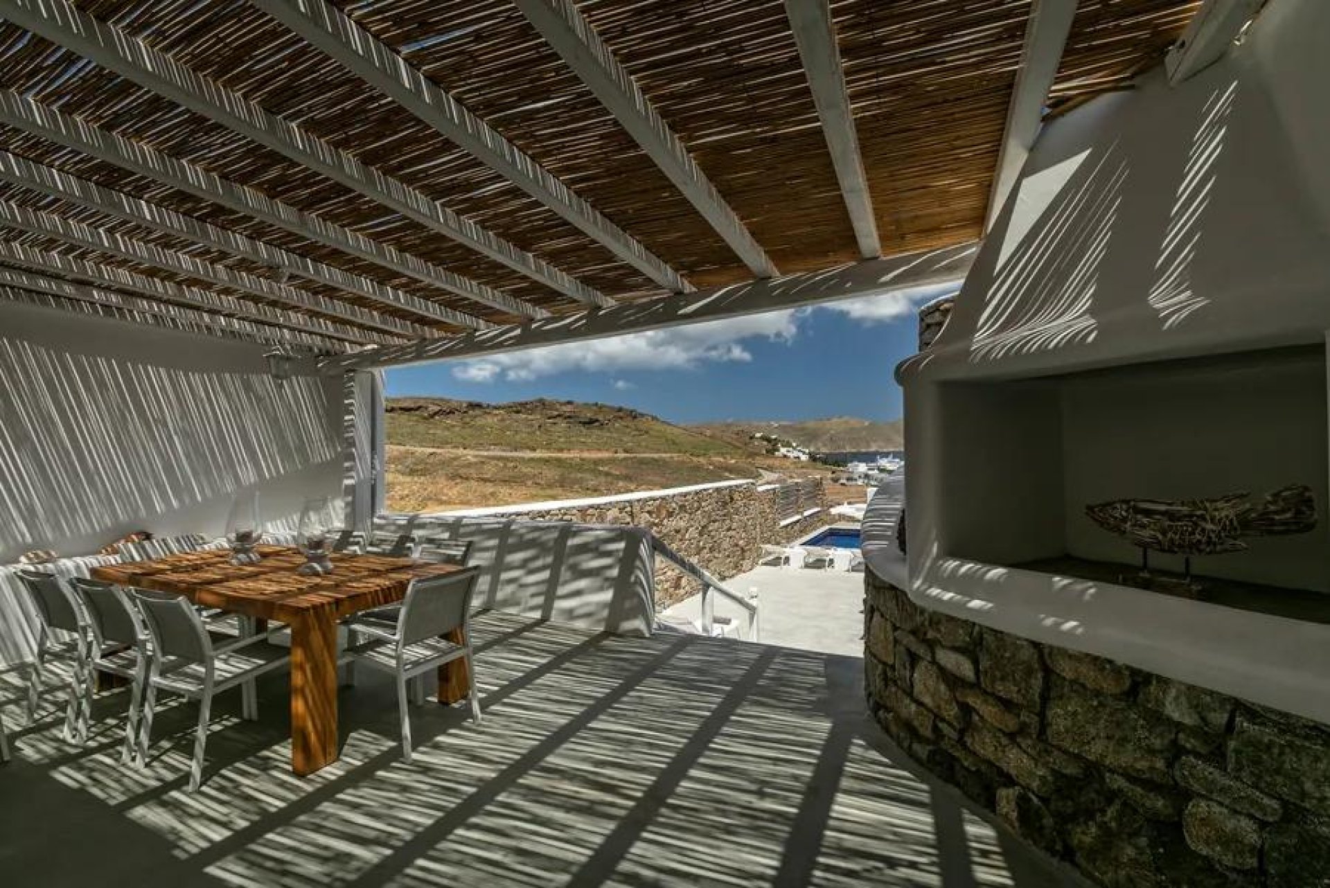 Luxury Villa with Panoramic Aegean Views in Mykonos — 3