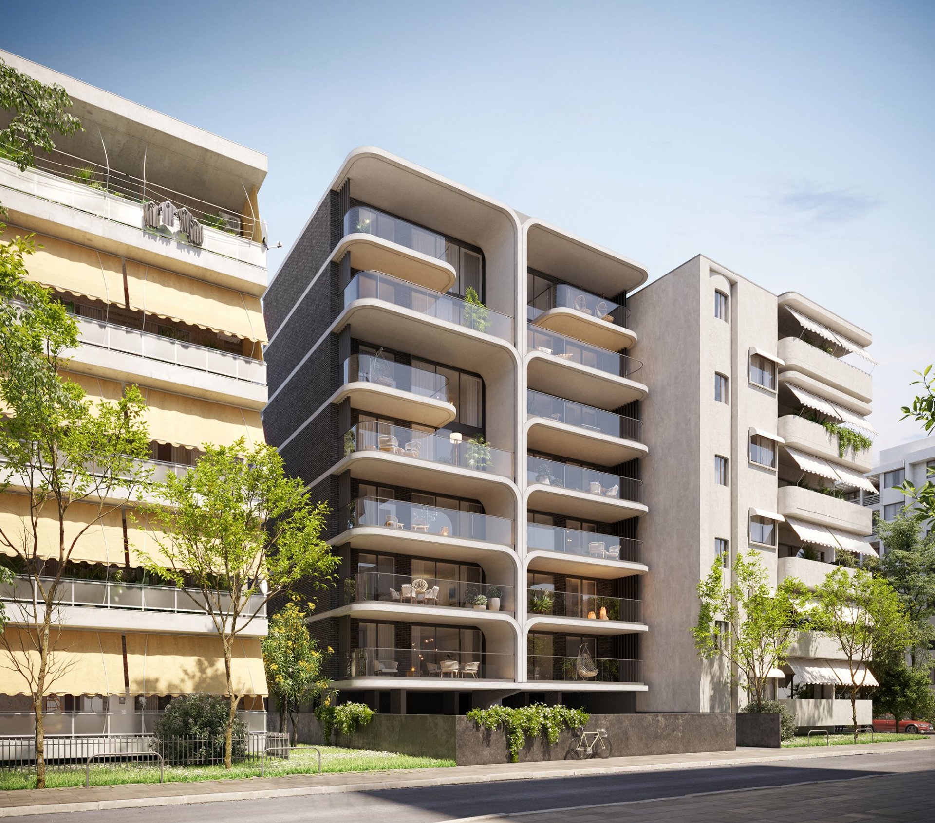 A High Floor duplex with expansive outdoor living and rooftop pool access on the Athenian Riviera — 1