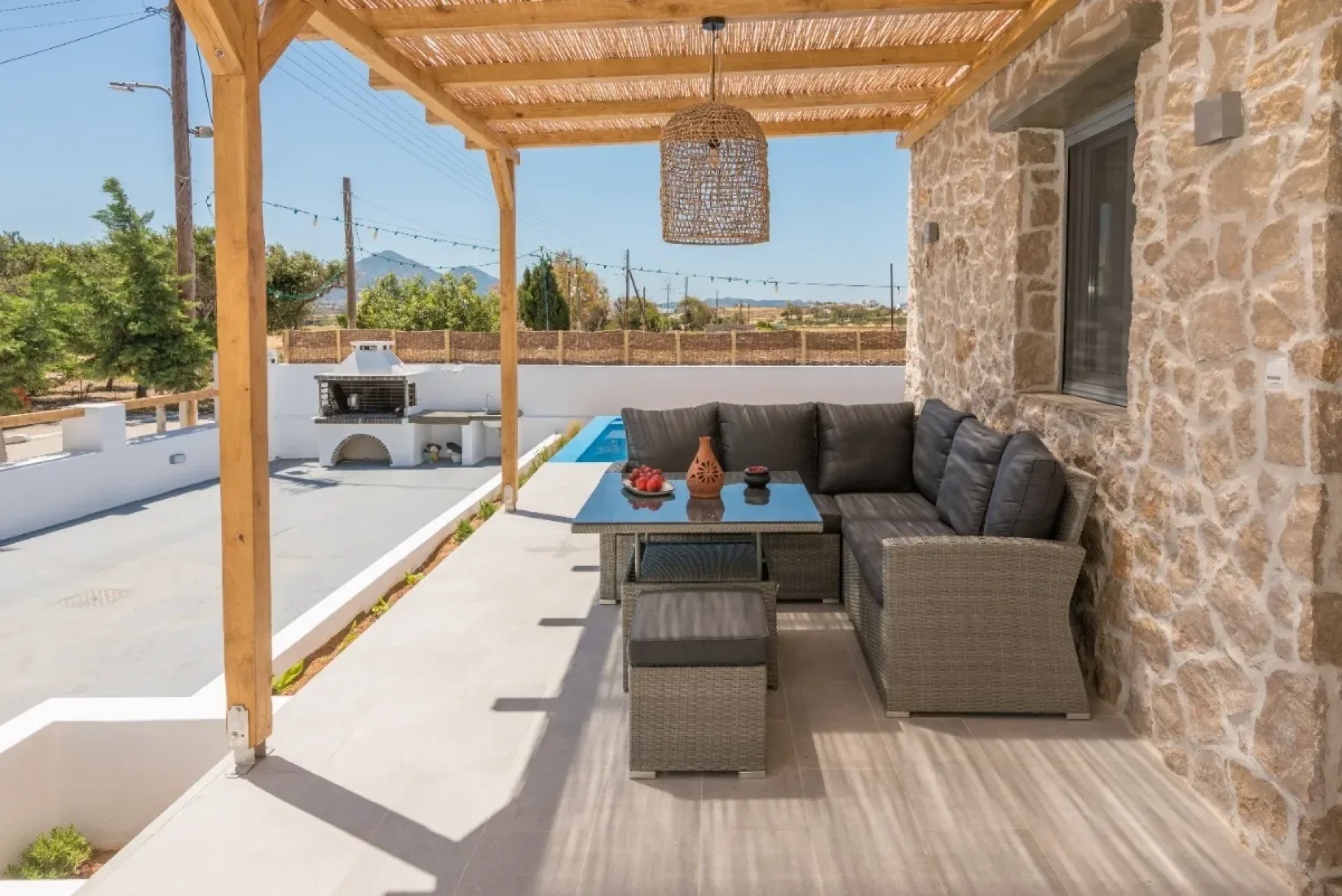 Newly Built Modern Cycladic Maisonette with Sea Views in Zephyria, Milos — 6