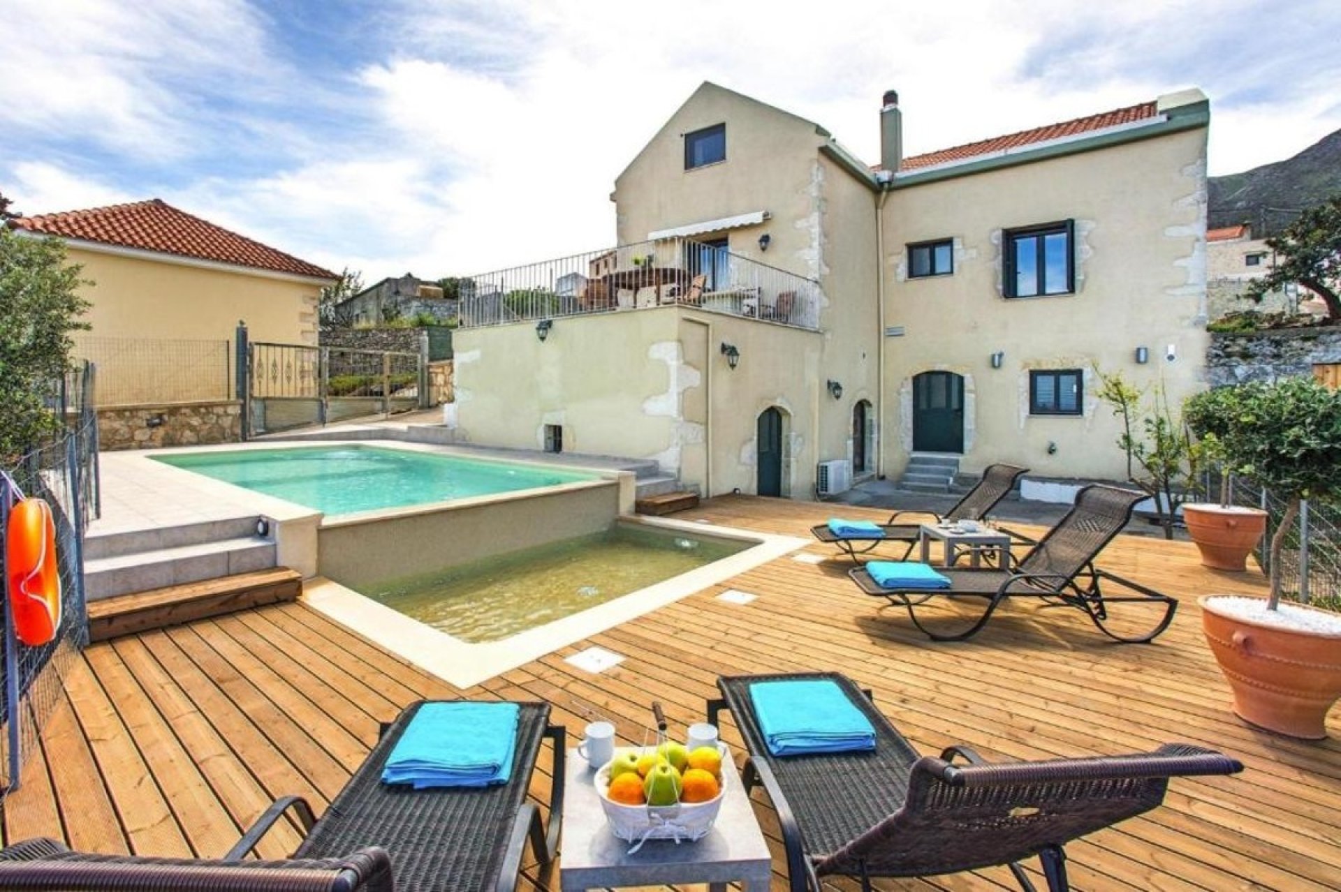 A Luxurious 5‑Bedroom Stone Villa With Panoramic Sea & Mountain Views — 1