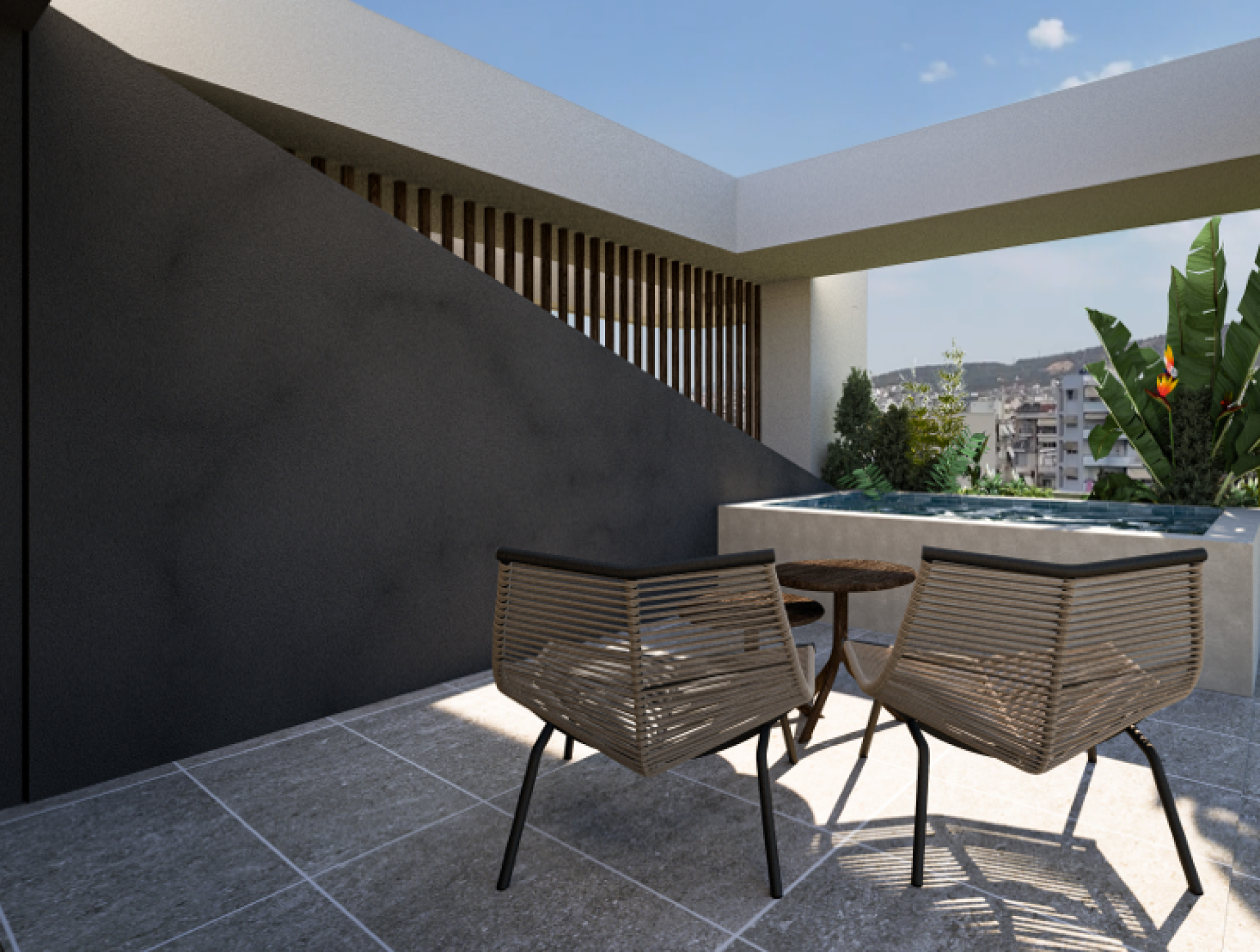 Modern Maisonette with Panoramic Views in Pylea, Thessaloniki — 1