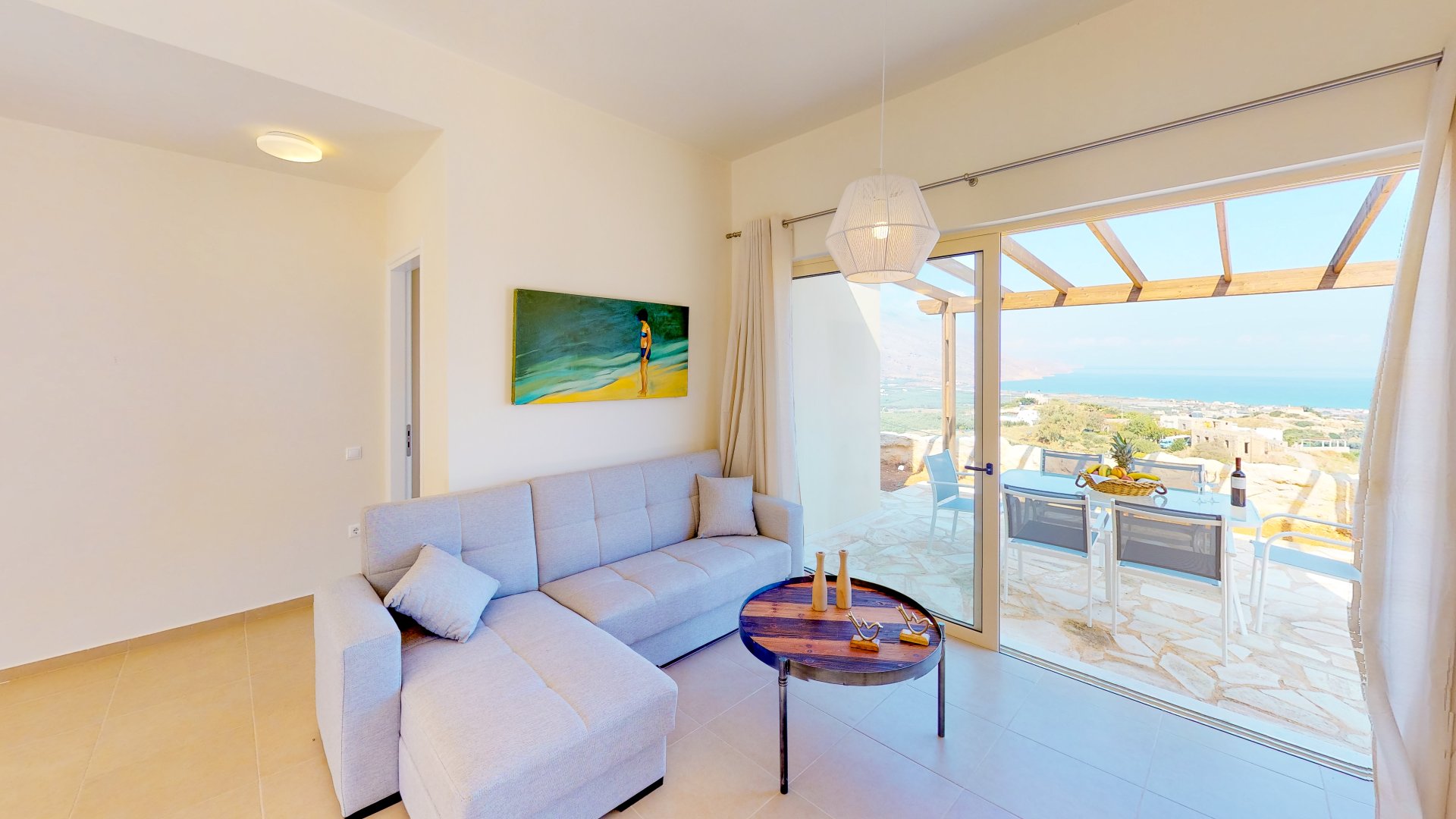 Hilltop Villa with Panoramic Sea Views – Traditional Cretan Design & Modern Comfort — 6