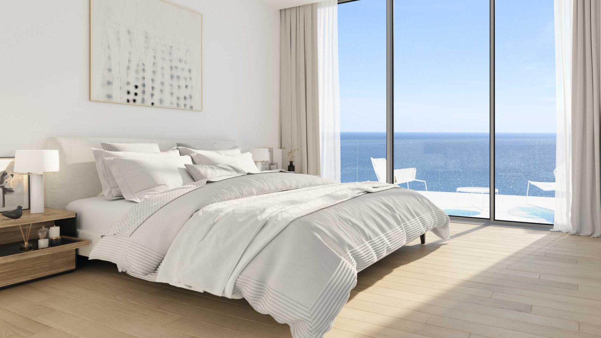 An Exceptional 3-Bedroom Sky Residence with Panoramic Sea Views — 3