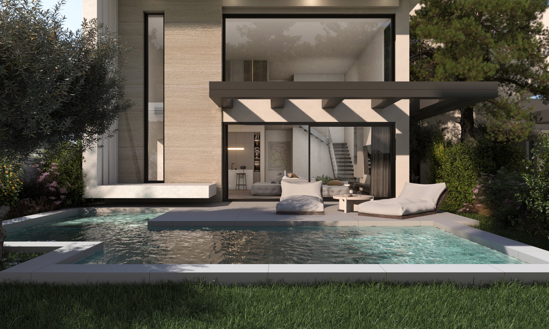 Modern 3-Bedroom Maisonette with Private Pool in Chania — 2
