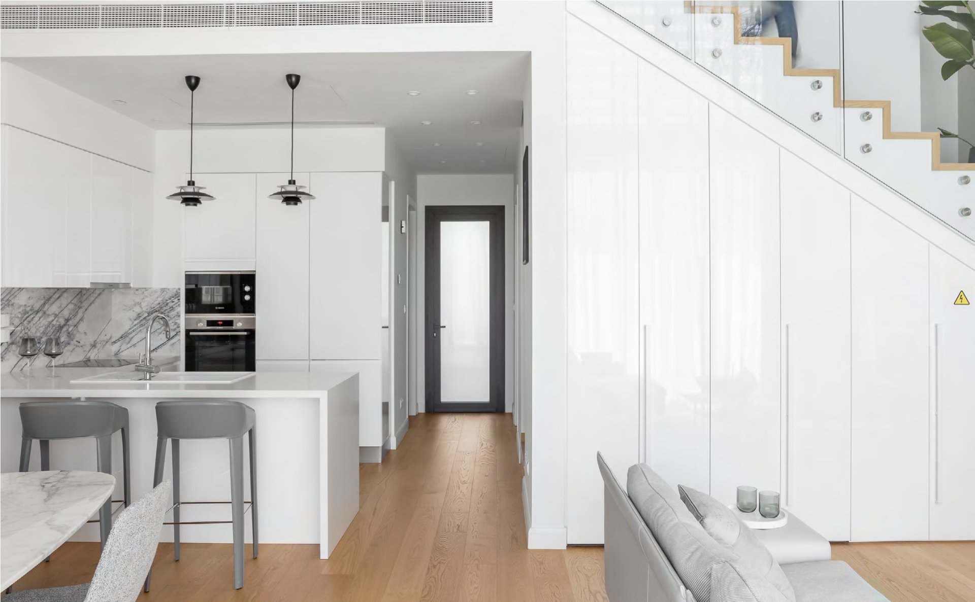 Elegant Duplex Living with Panoramic Views — 1