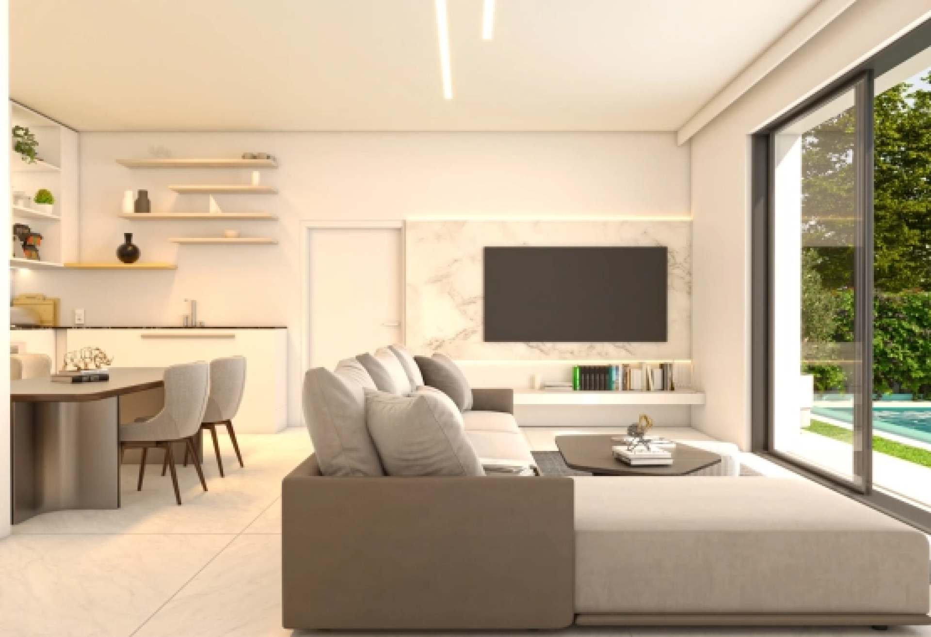 2 Bedroom Contemporary Residence with Private Pool — 2