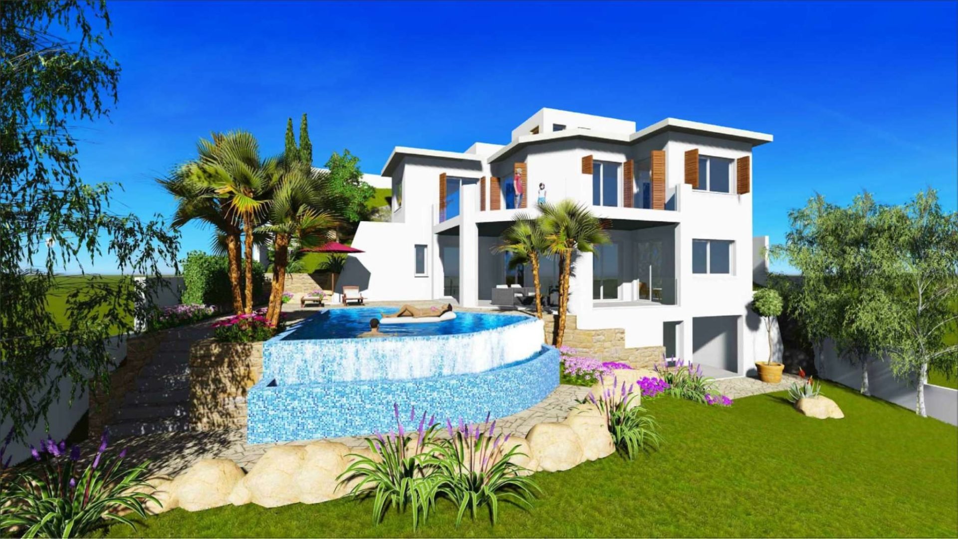 A Timeless Hillside Villa with Panoramic Views and Classic Mediterranean Elegance — 1