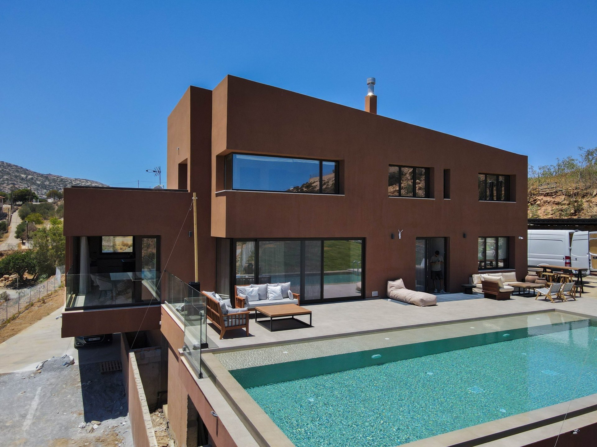 Luxury 7-Bedroom Hilltop Villa with Panoramic Sea Views – Agia Pelagia, Crete — 2