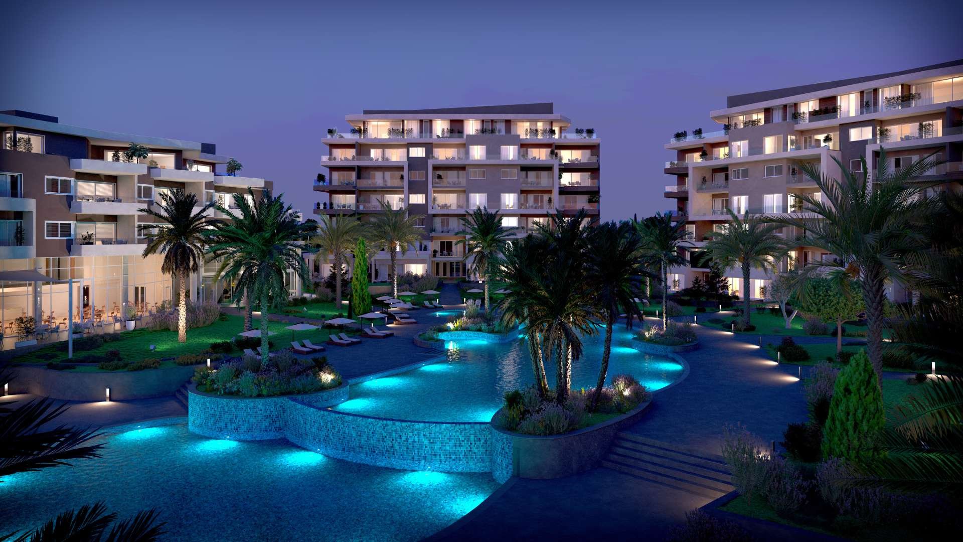 A 5th Floor 2-Bedroom Residence with Expansive Verandas and Amazing Seaview — 5