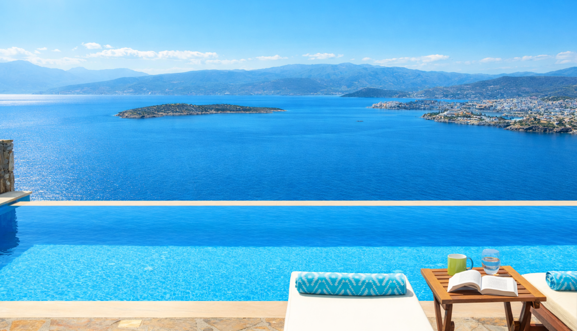 Luxury 3-Bedroom Villa with Infinity Pool – Agios Nikolaos, Crete — 2