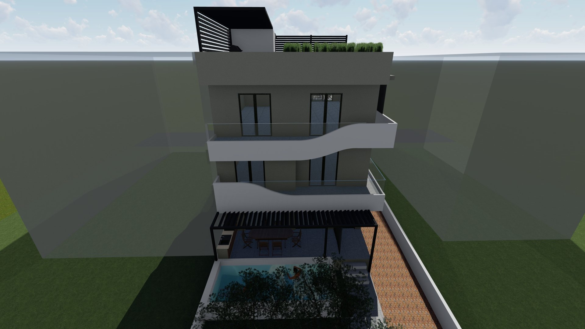 Luxury Ground Floor Residence with Private Pool in Chalandri — 6