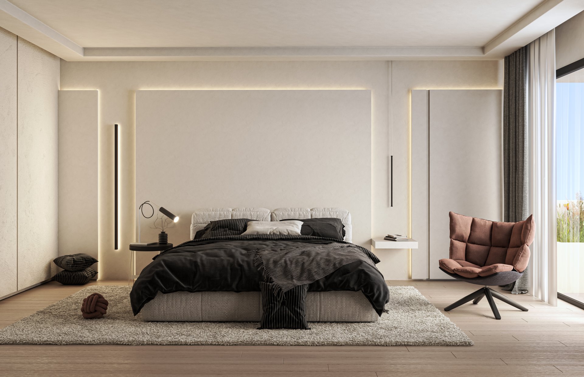 Modern Urban 2 Bedroom 2 Bathroom Residence — 2