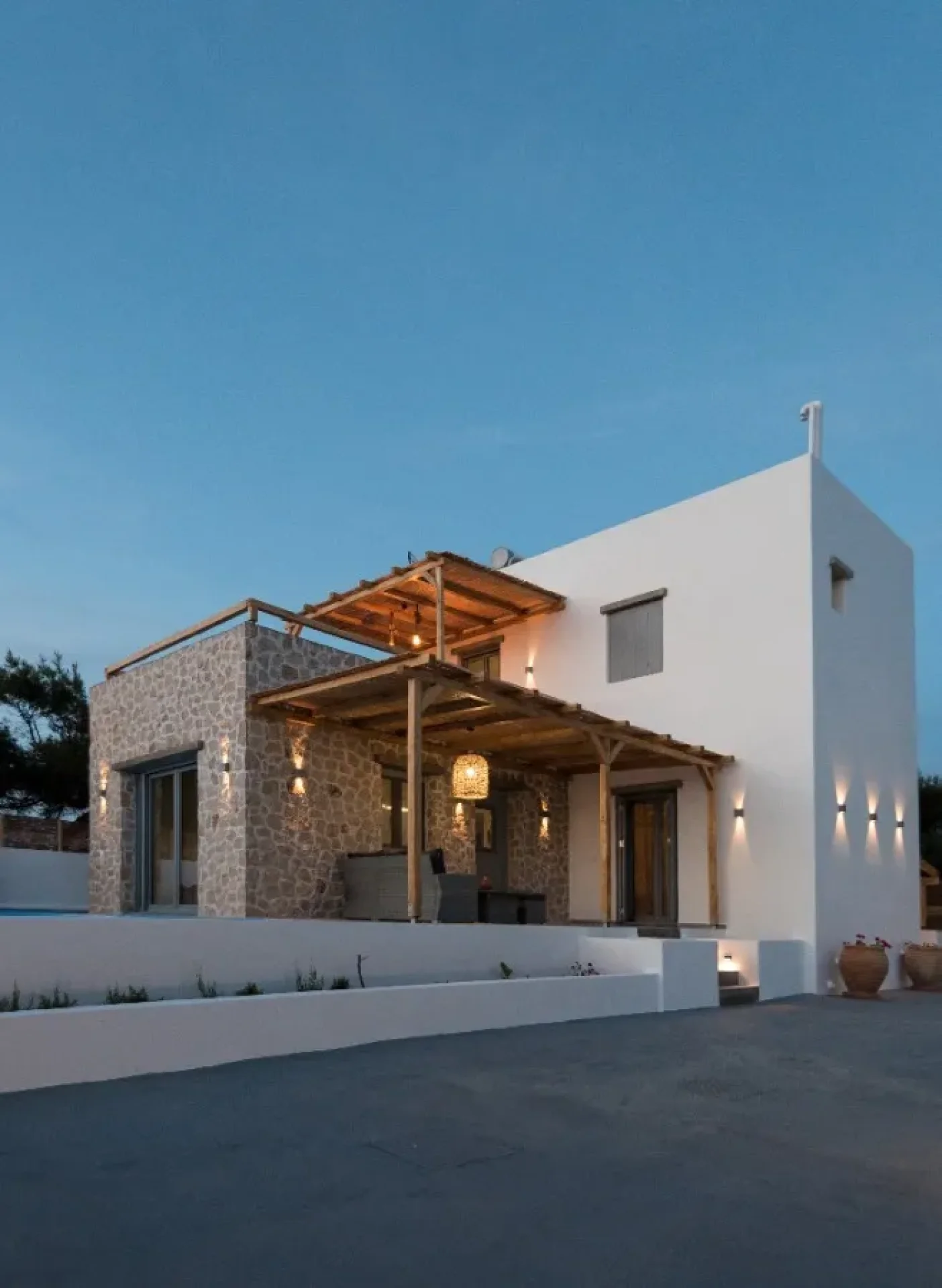 Newly Built Modern Cycladic Maisonette with Sea Views in Zephyria, Milos — 4