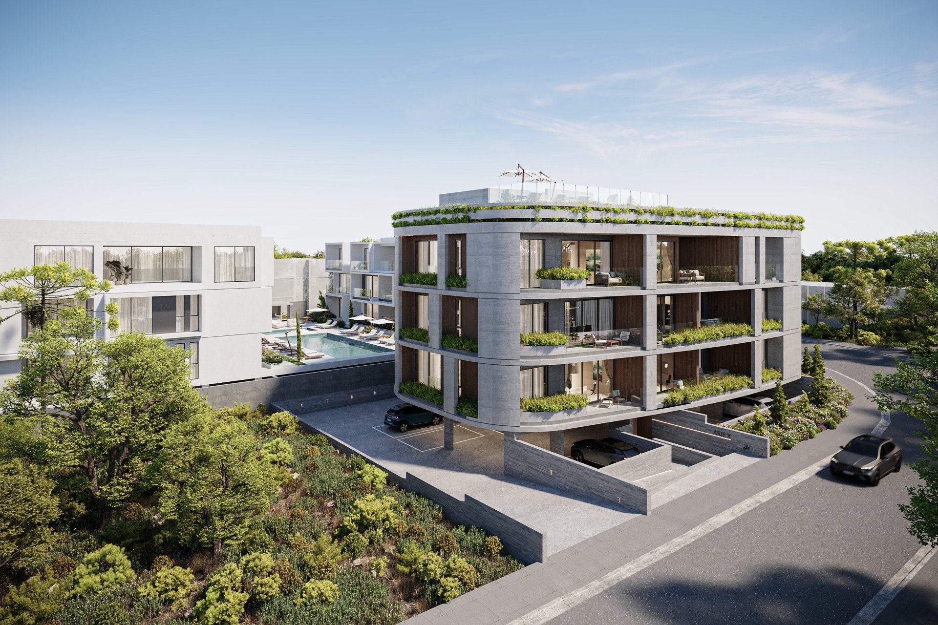 Two-Bedroom Apartment | Spacious Living with Open Views & Rooftop Pool — 3