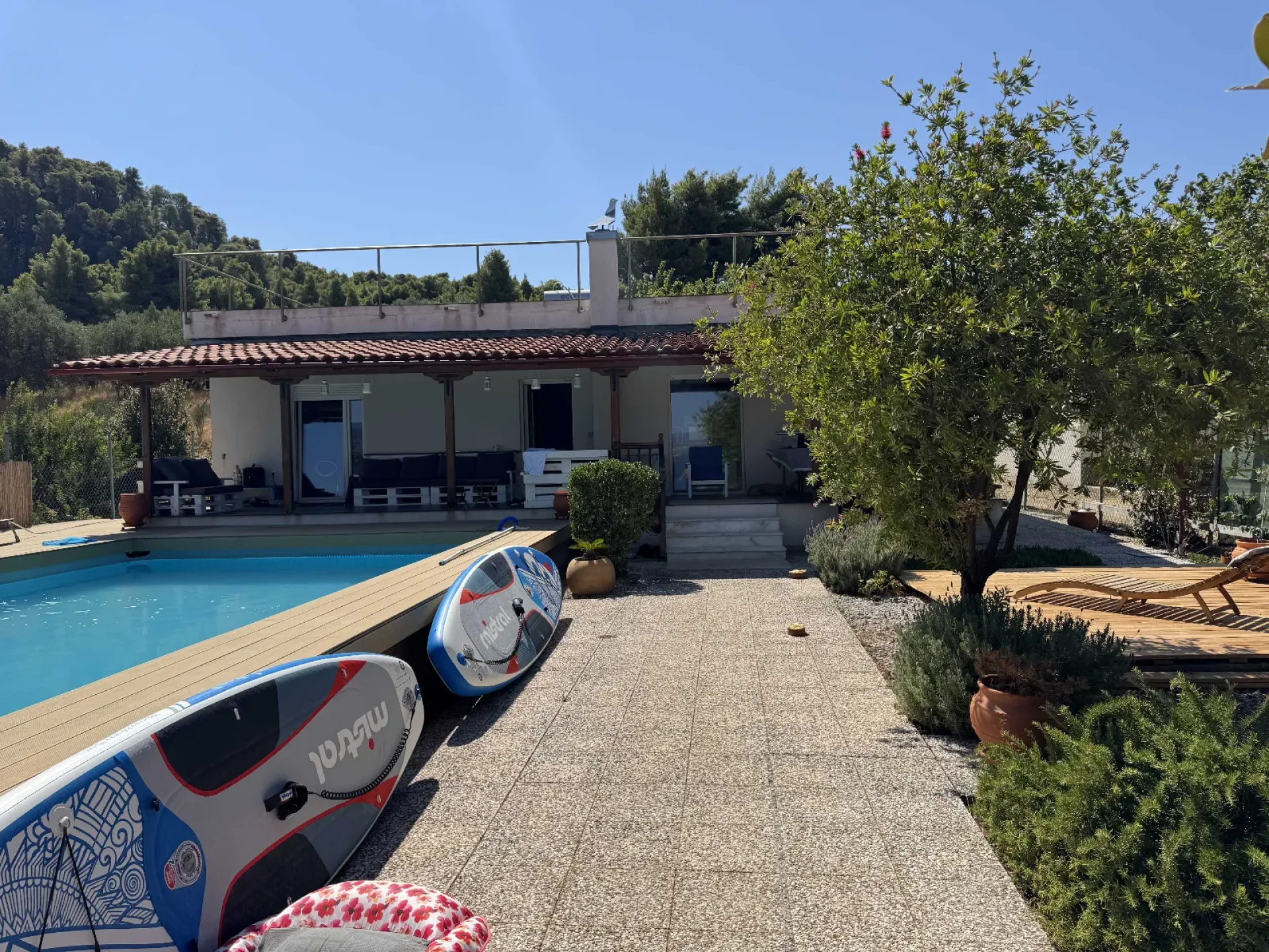 A Rare Shorefront Bungalow with Private Sea Platform & Yacht Mooring — 3