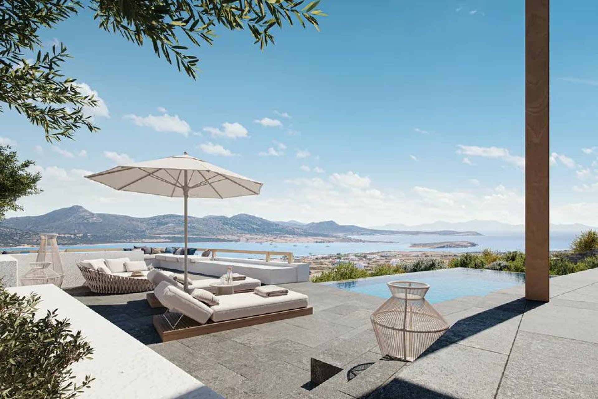 Luxury 4-Bedroom Villa with Panoramic Aegean Views in Antiparos — 5
