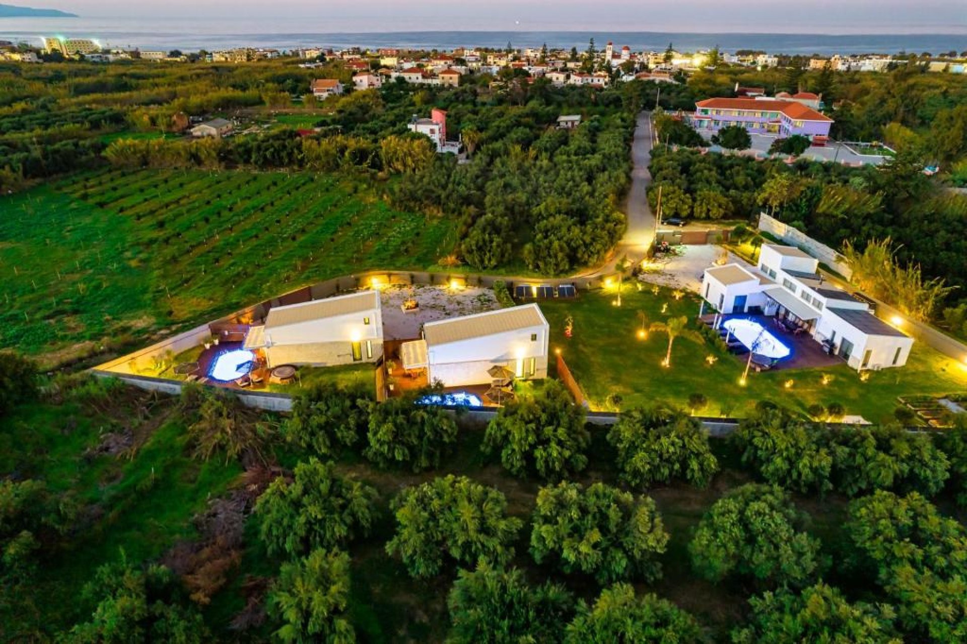 Investment Opportunity - Modern Villa Complex with Private Pools – Maleme, Chania — 4